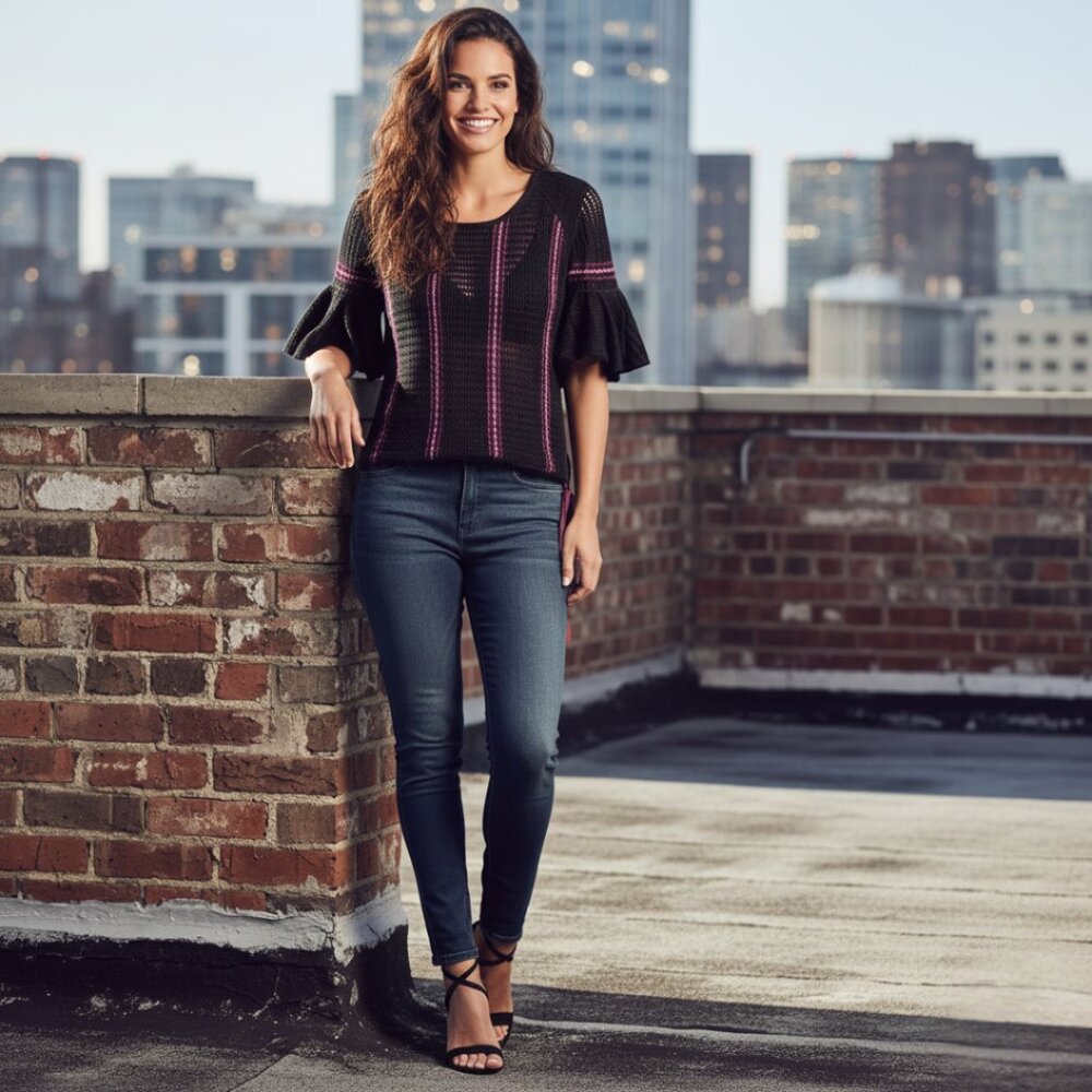 Free People Babes Only Open Knit Sweater